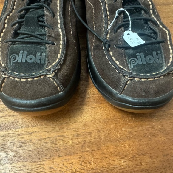 Pilote, Men’s, Shoes Casual, Brown, Size 10, Lace up, Leather, Non-slip sole.!